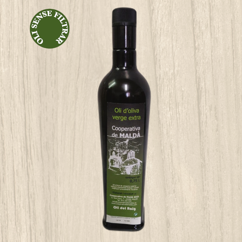 Oli d'oliva verge extra del raig botella 750 ml